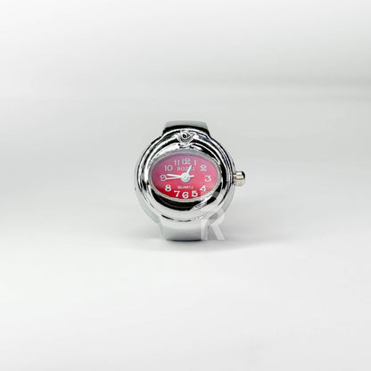 BARI RING | SILVER RED