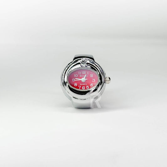BARI RING | SILVER RED