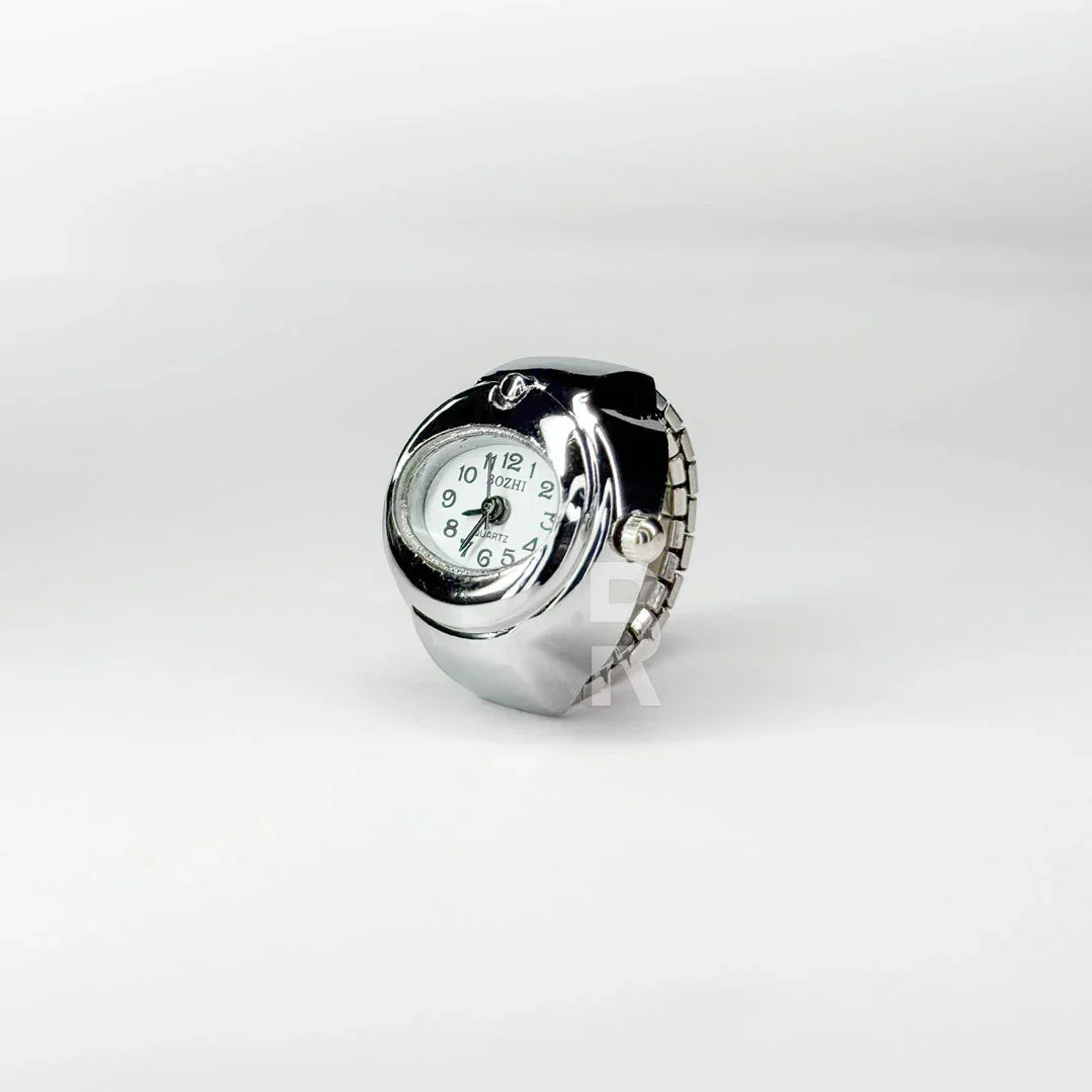 BARI RING | SILVER WHITE - Bozhirings