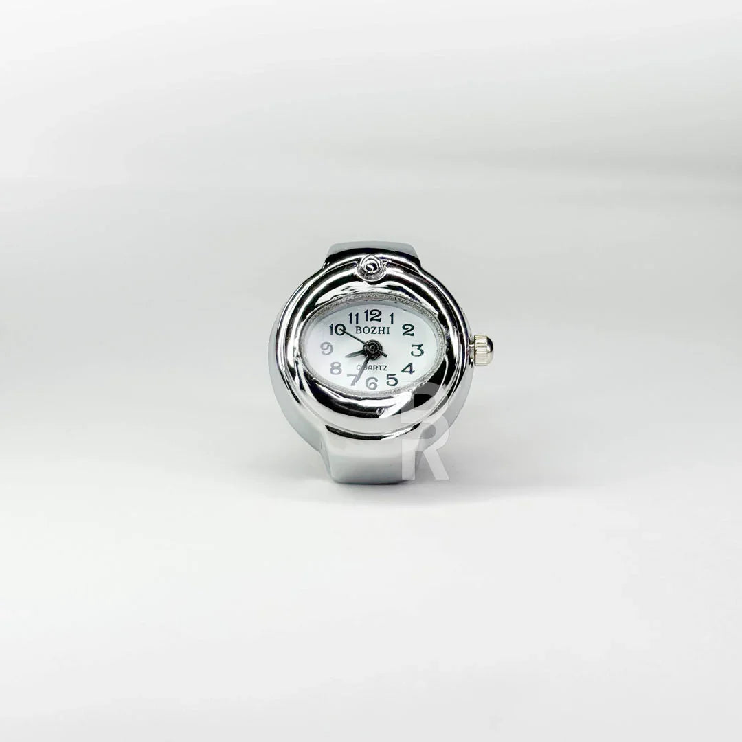 BARI RING | SILVER WHITE - Bozhirings
