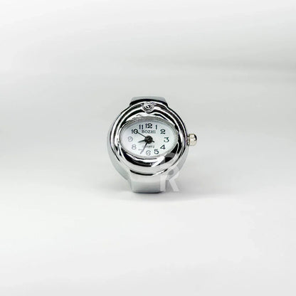 BARI RING | SILVER WHITE - Bozhirings