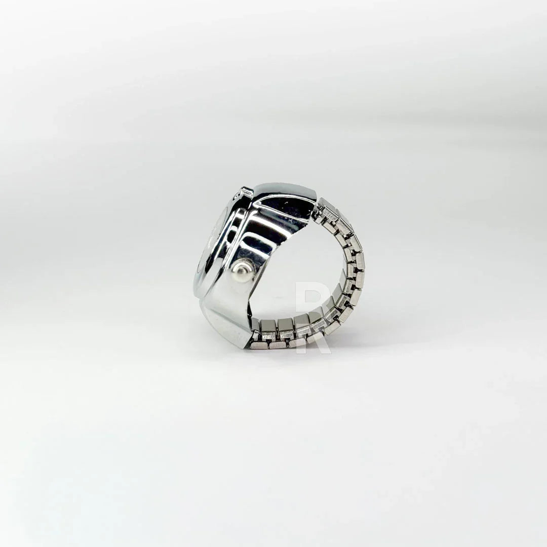 BARI RING | SILVER WHITE - Bozhirings