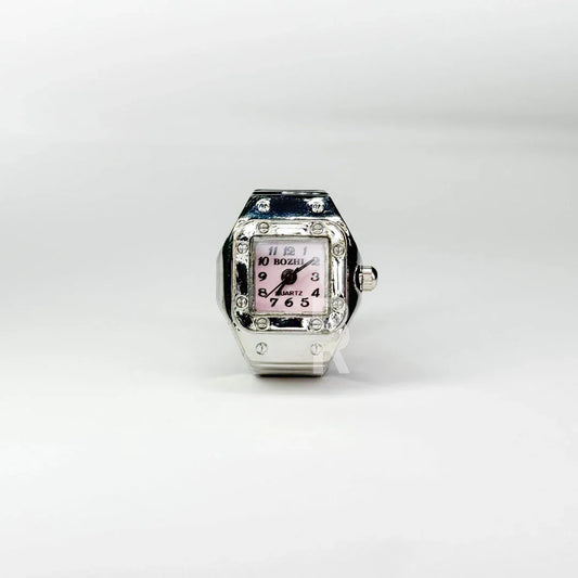 SANTOS RING | SILVER PINK - Bozhirings