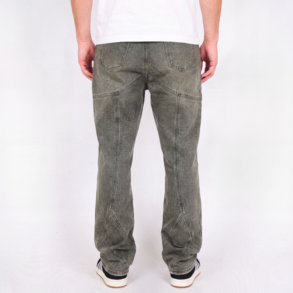 Bozhi Jeans Button Straight