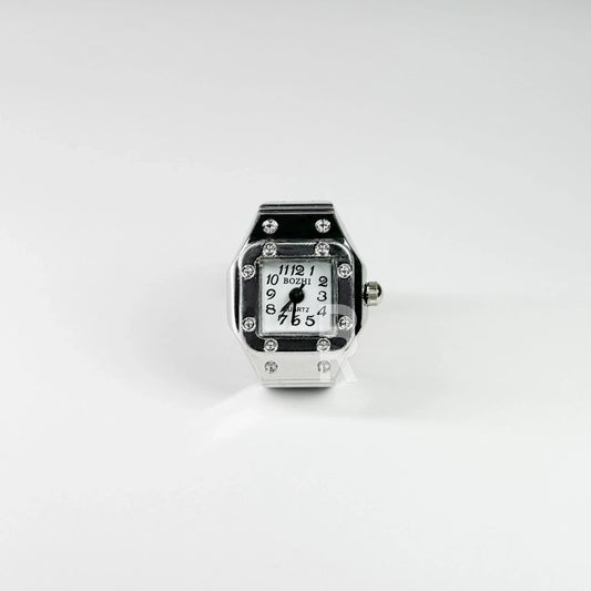 SANTOS RING | SILVER WHITE - Bozhirings
