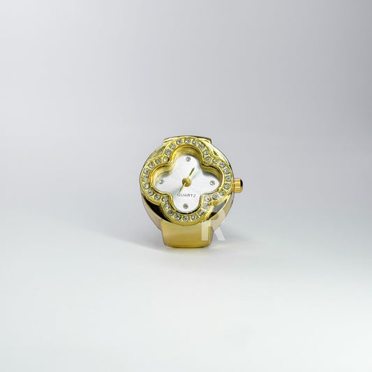 CLEEF RING | GOLD WHITE