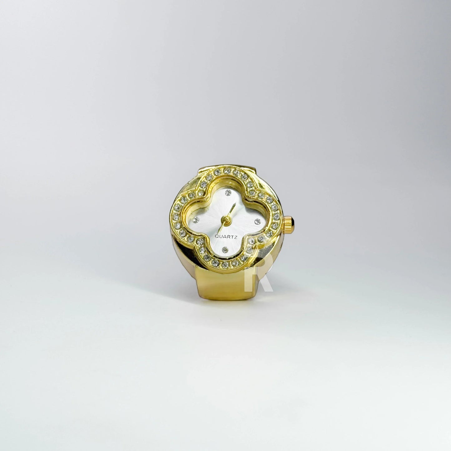 CLEEF RING | GOLD WHITE - Bozhirings