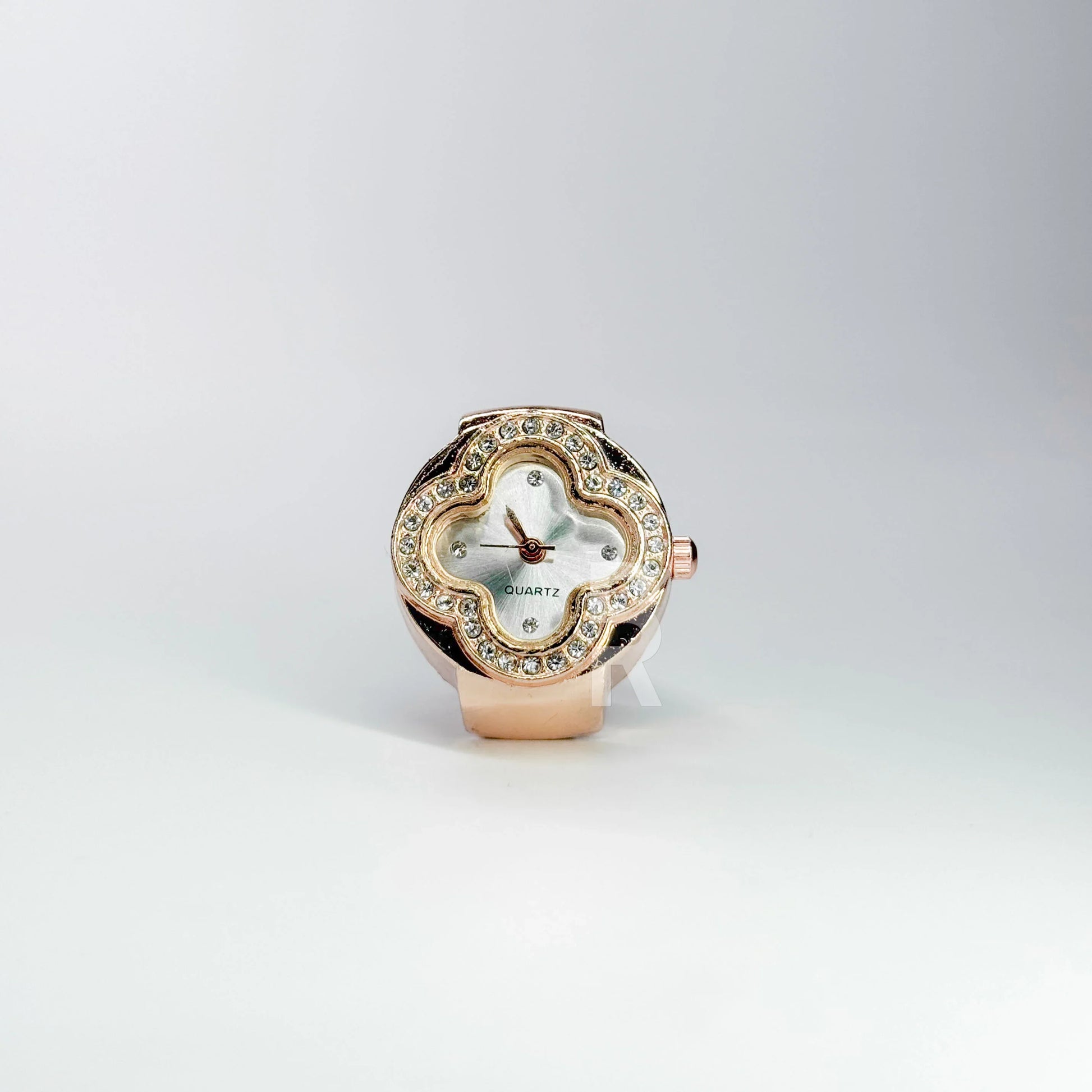 CLEEF RING | ROSE WHITE - Bozhirings