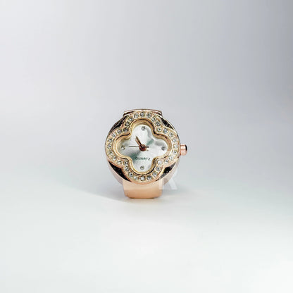 CLEEF RING | ROSE WHITE - Bozhirings