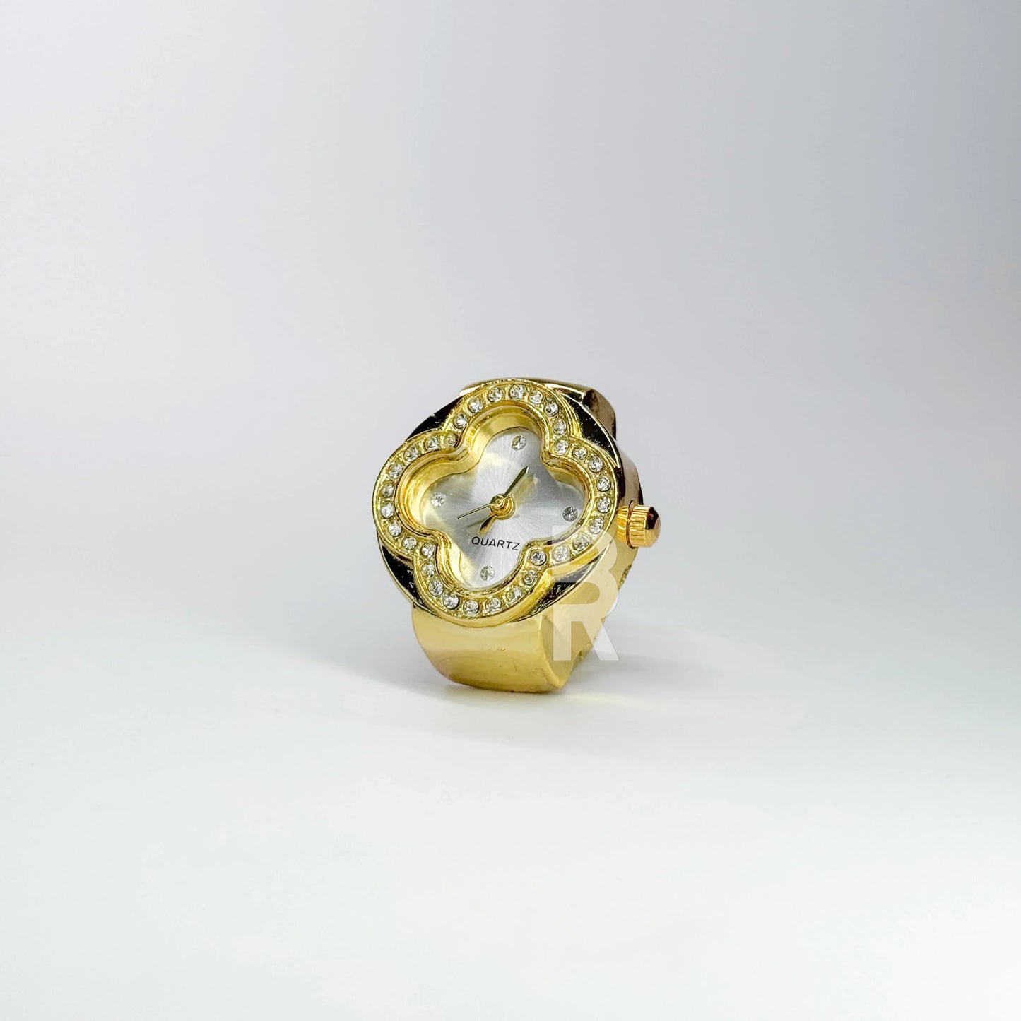 CLEEF RING | GOLD WHITE - Bozhirings