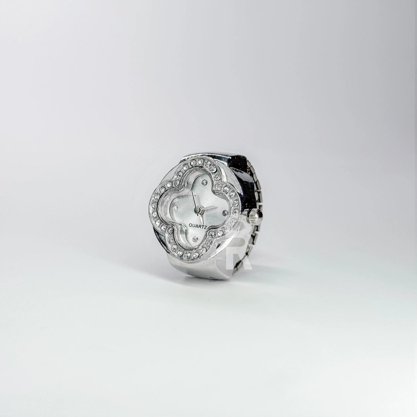 CLEEF RING | SILVER WHITE - Bozhirings