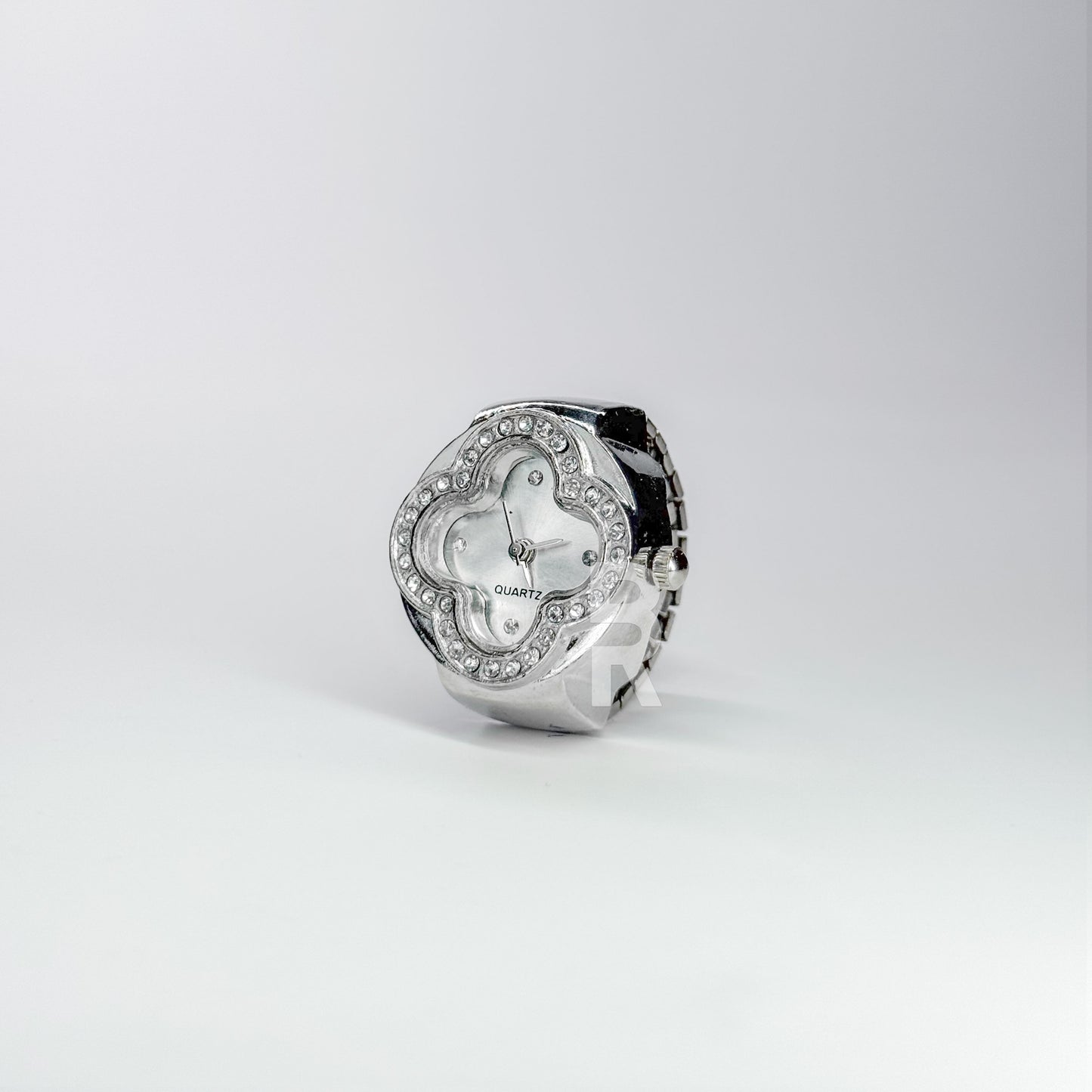 CLEEF RING | SILVER WHITE