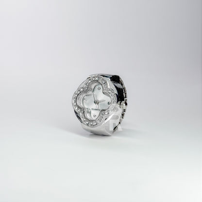 CLEEF RING | SILVER WHITE