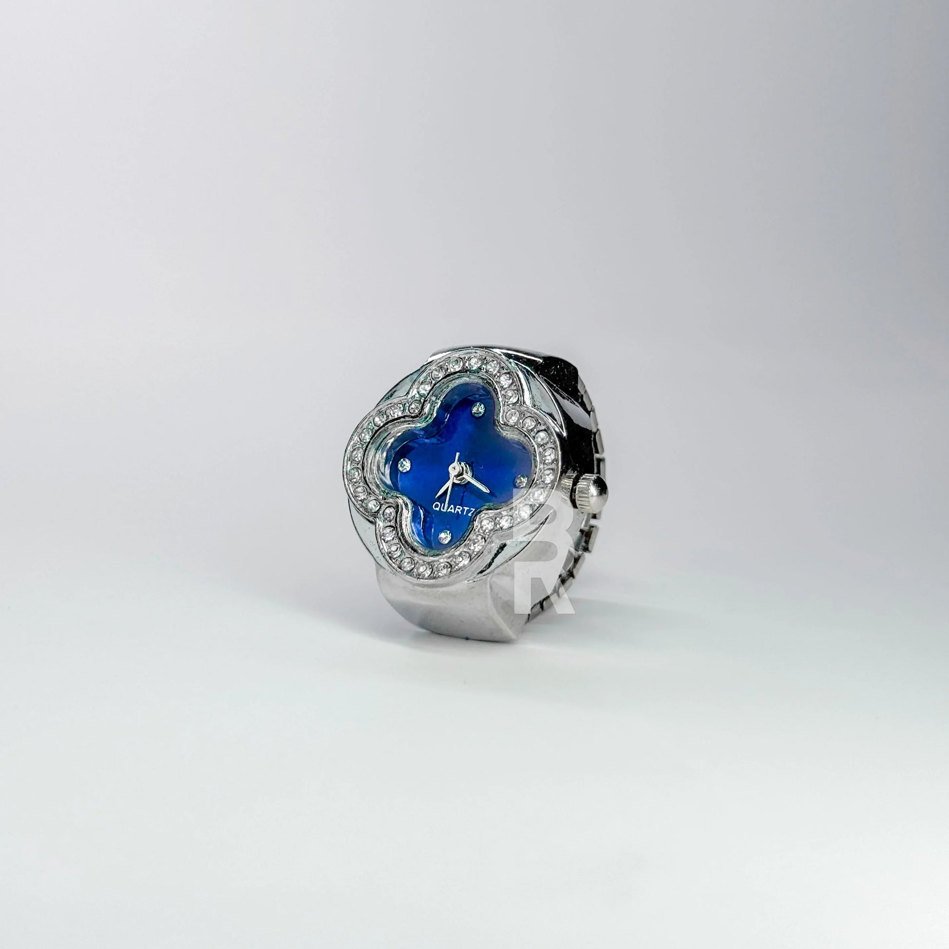 CLEEF RING | SILVER BLUE - Bozhirings