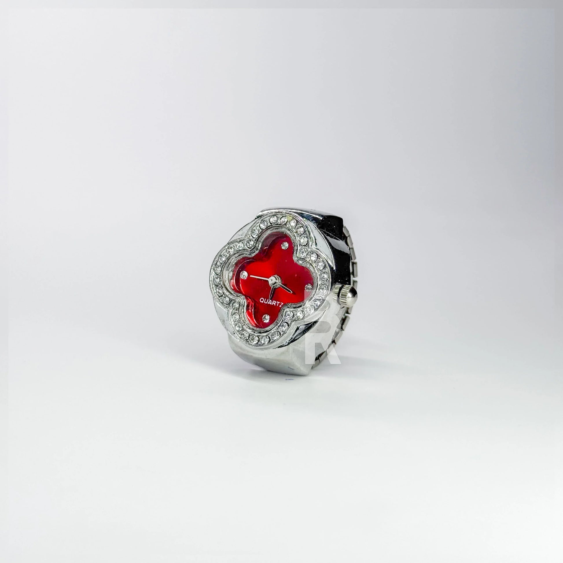 CLEEF RING | SILVER RED - Bozhirings