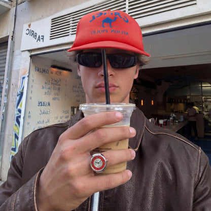 MIDNIGHT RING | SILVER RED