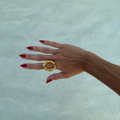 ROUND RING | GOLD