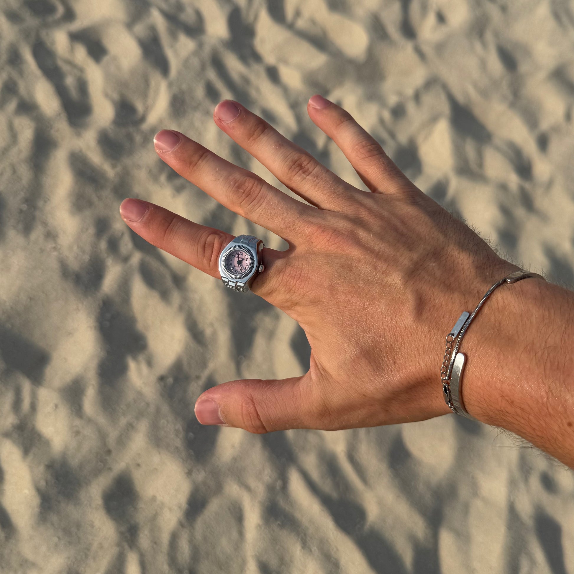 MILANO RING | SILVER PINK - Bozhirings