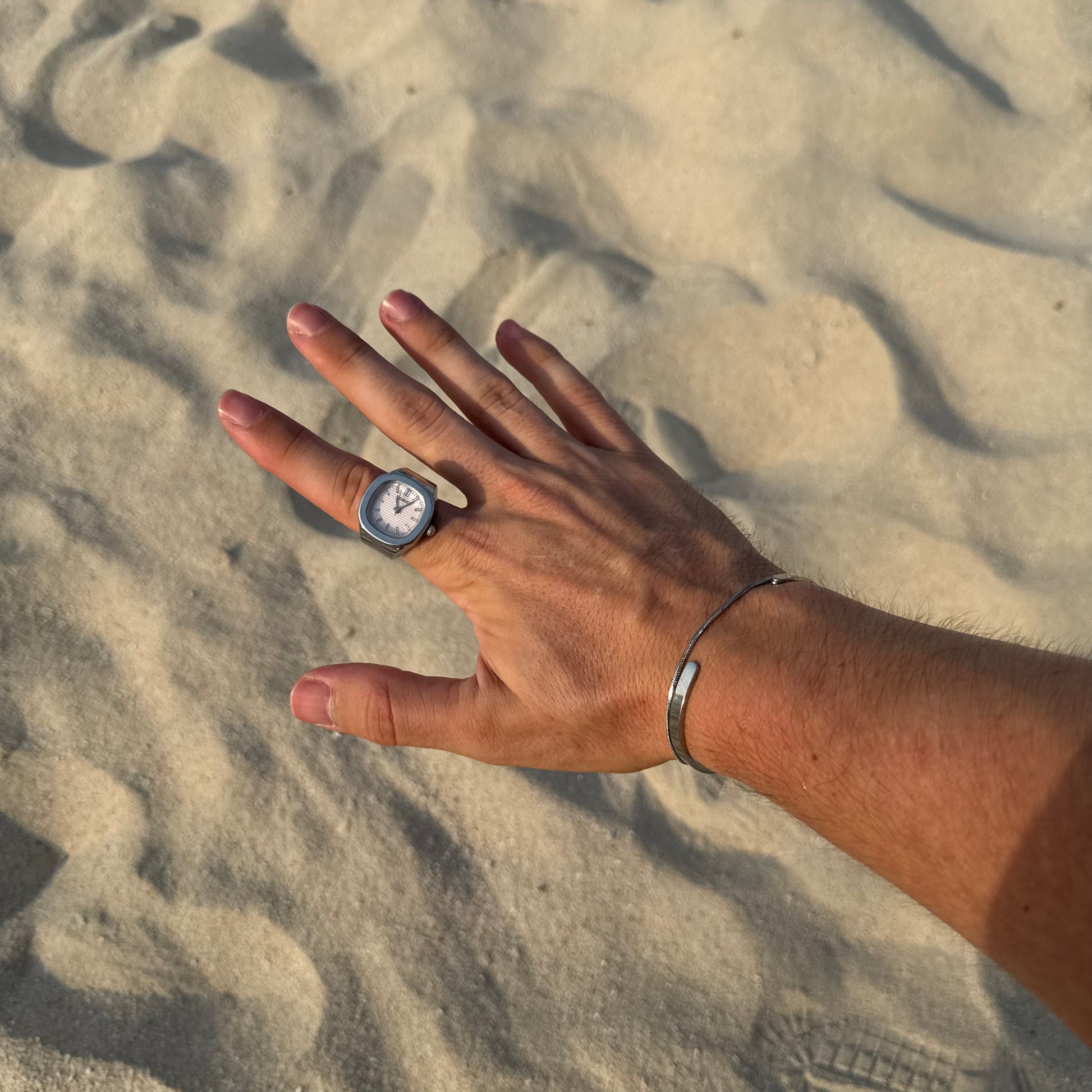 NAUTILUS RING | SILVER PINK - Bozhirings