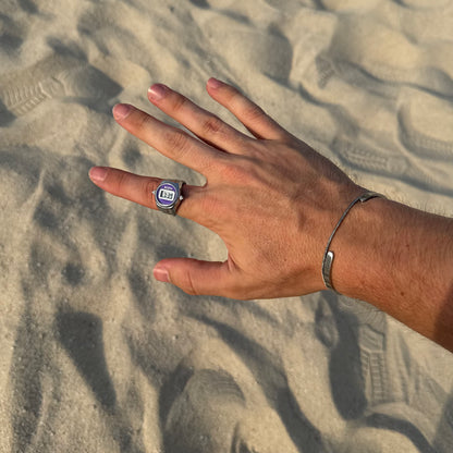 DIGITALE RING | SILVER PURPLE - Bozhirings