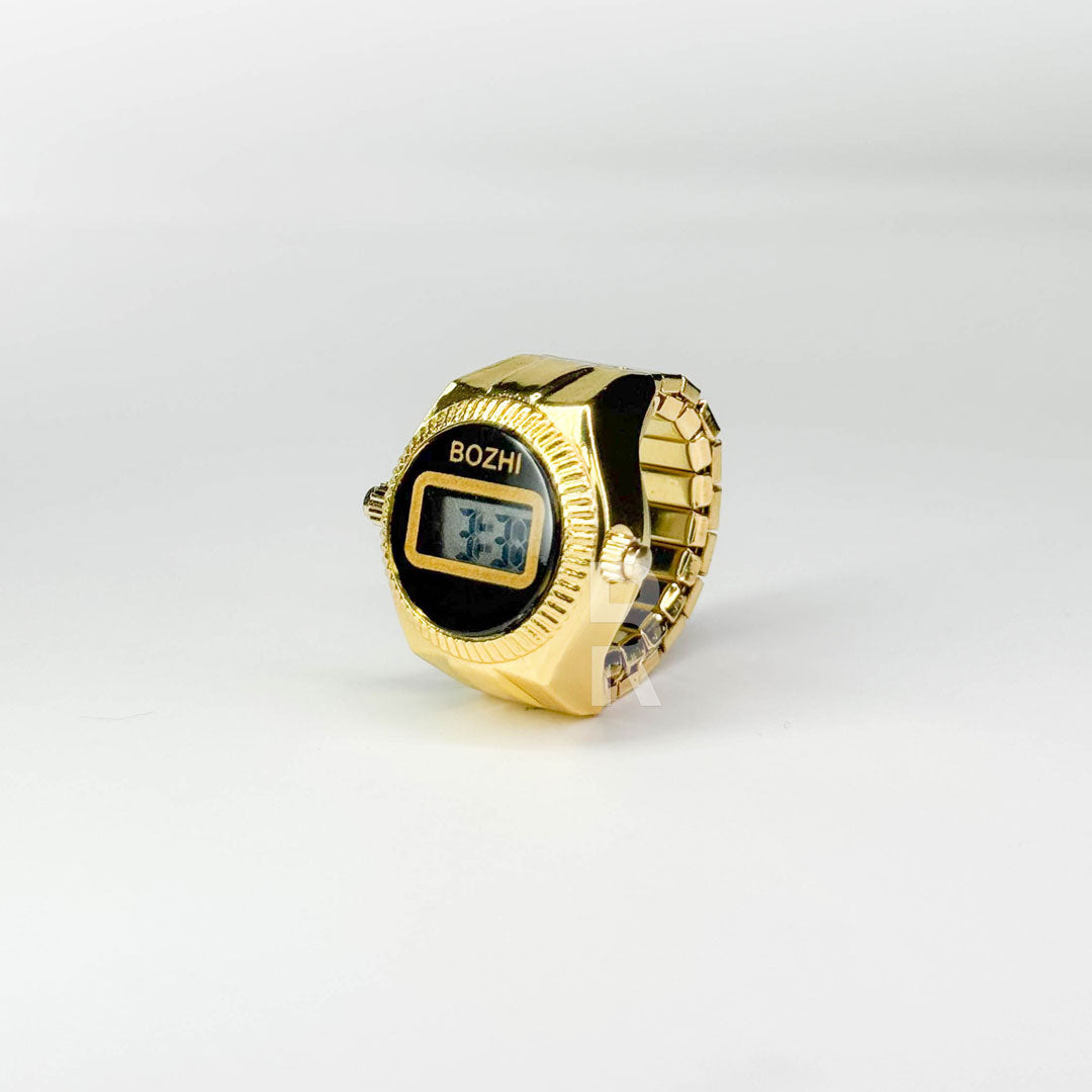 DIGITALE RING | GOLD BLACK