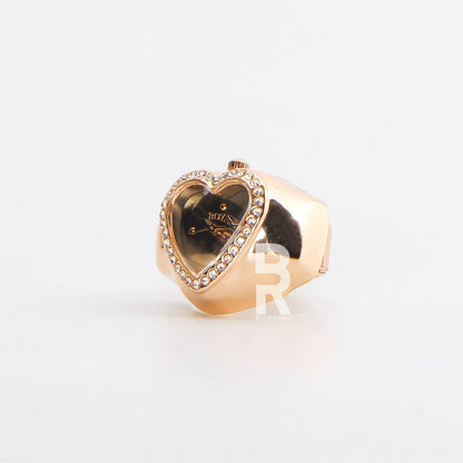 HEART RING | ROSE DARK GRAY