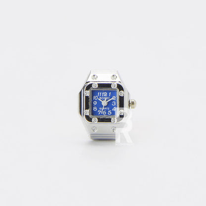 SANTOS RING | SILVER BLUE