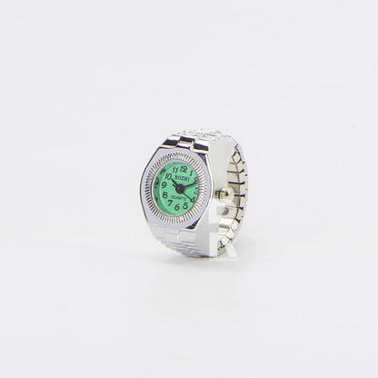 MILANO RING | SILVER GREEN