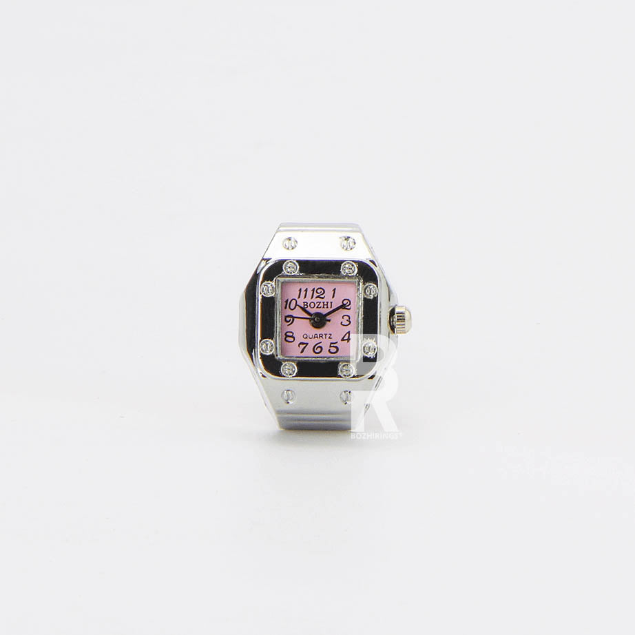 SANTOS RING | SILVER PINK