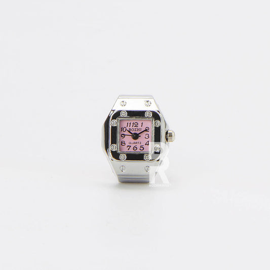 SANTOS RING | SILVER PINK