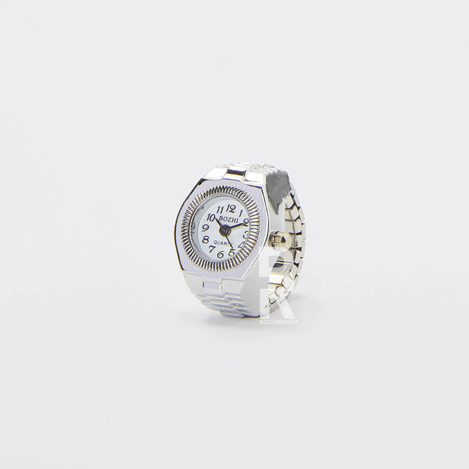 MILANO RING | SILVER WHITE