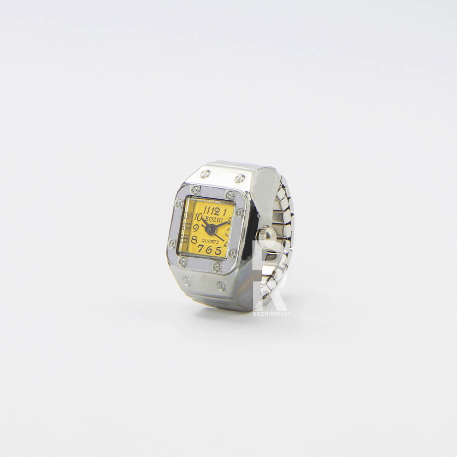 SANTOS RING | SILVER YELLOW