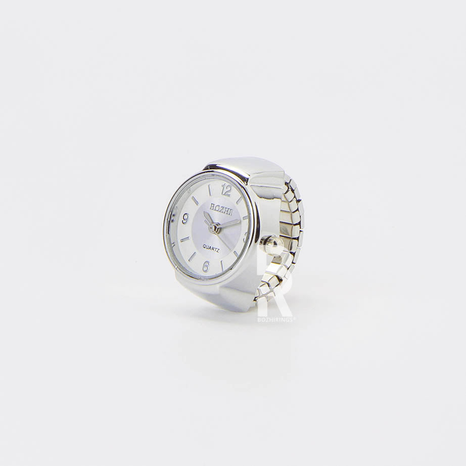 MIDNIGHT RING | SILVER WHITE