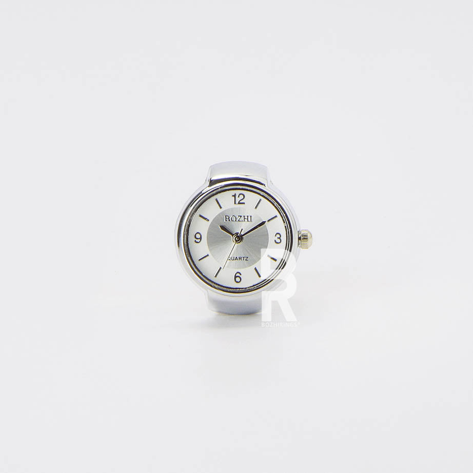 MIDNIGHT RING | SILVER WHITE