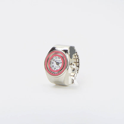 MOVEMENT RING | SILVER PINK