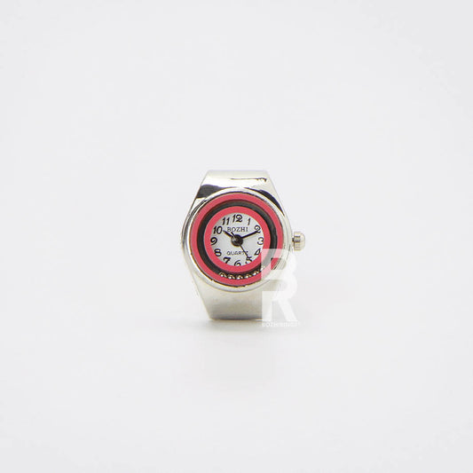 MOVEMENT RING | SILVER PINK