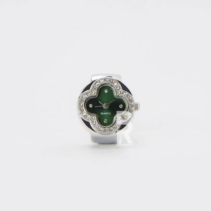 CLEEF RING | SILVER GREEN