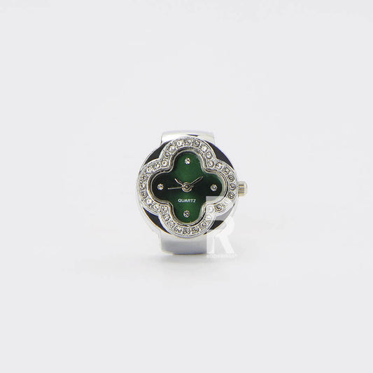 CLEEF RING | SILVER GREEN