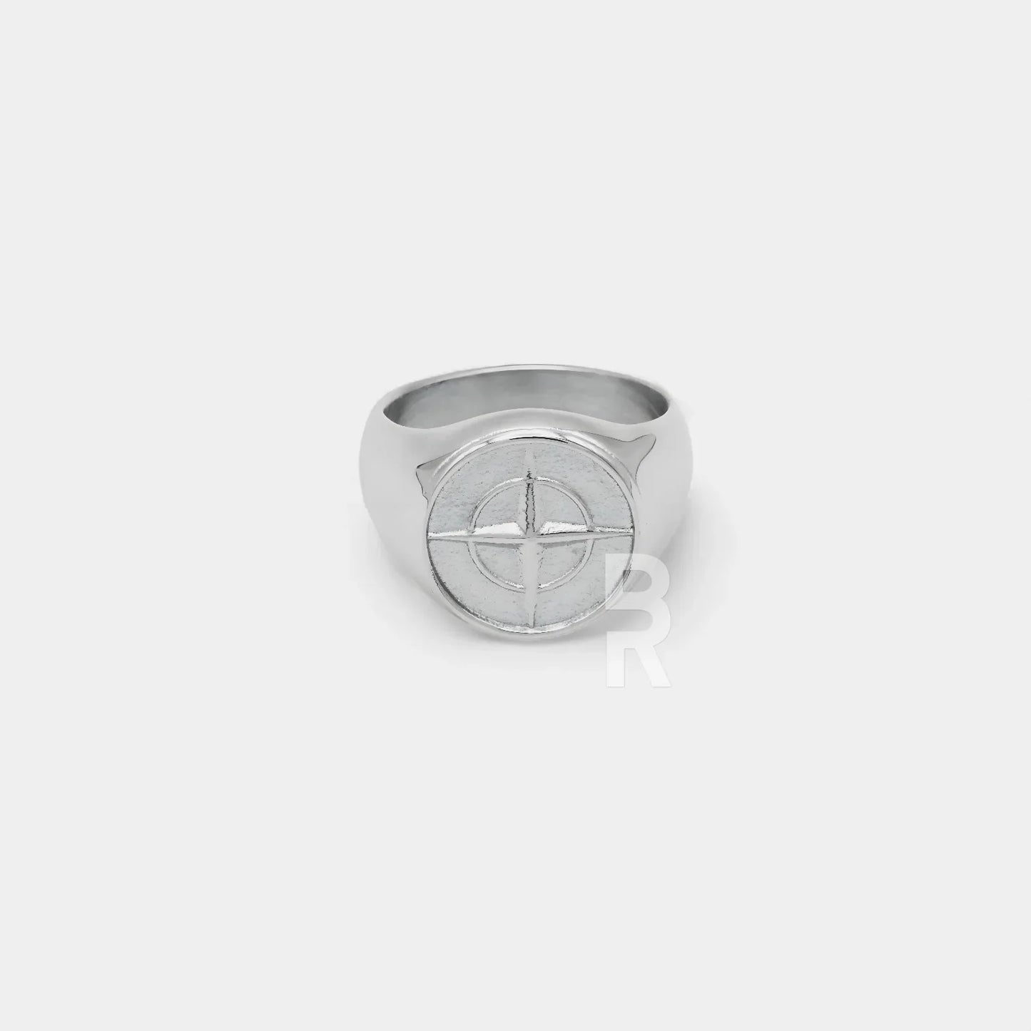 COMPASS RING | SILVER - Bozhirings