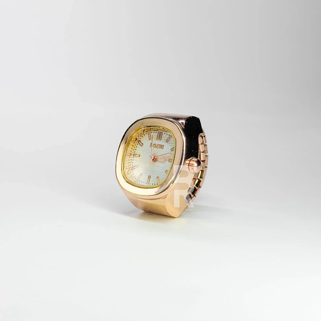 NAUTILUS RING | ROSE WHITE - Bozhirings