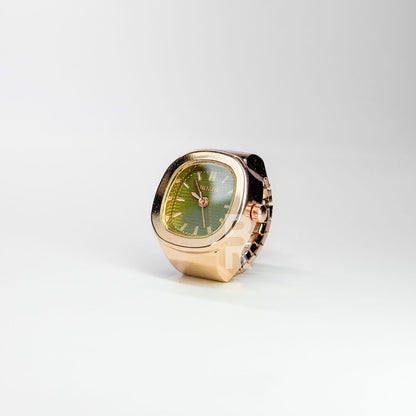 NAUTILUS RING | ROSE GREEN