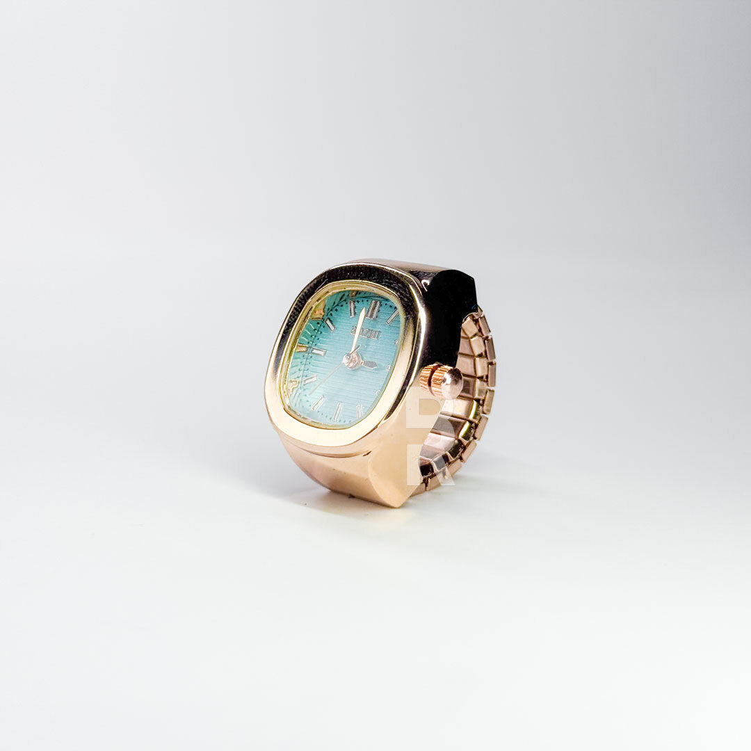 NAUTILUS RING | ROSE BLUE