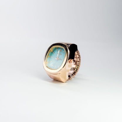 NAUTILUS RING | ROSE BLUE