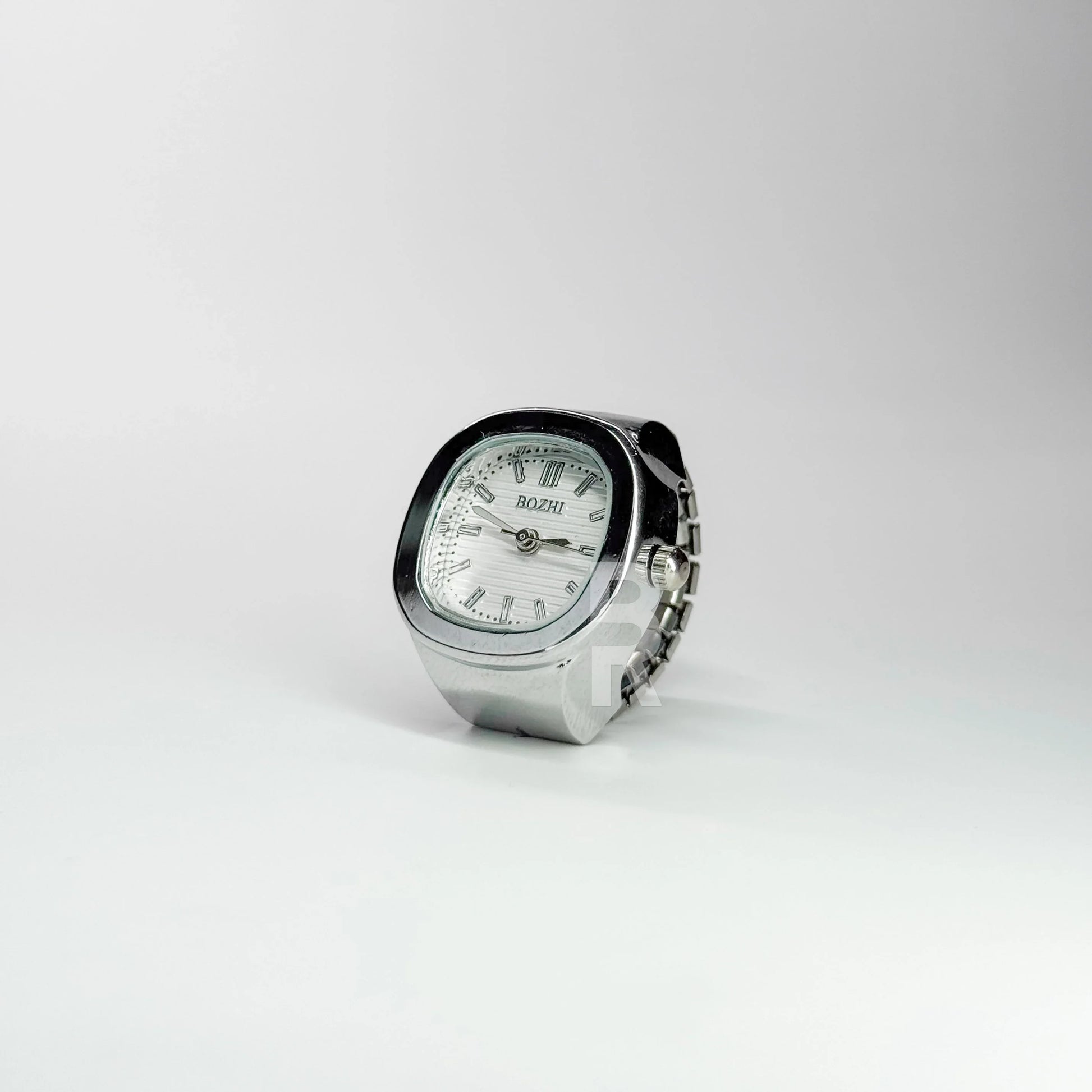 NAUTILUS RING | SILVER WHITE - Bozhirings