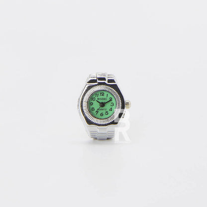 MILANO RING | SILVER GREEN