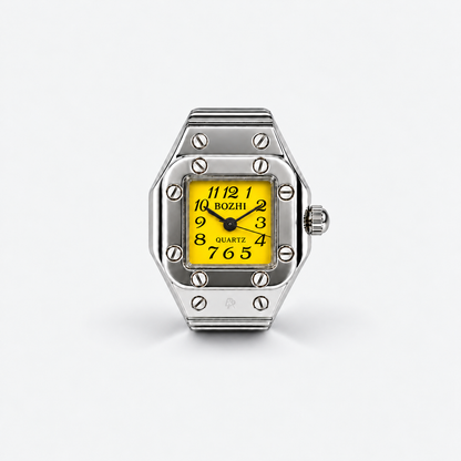SANTOS RING | SILVER YELLOW