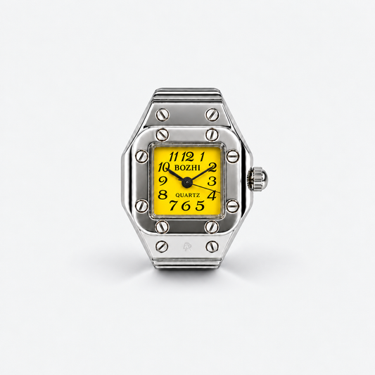 SANTOS RING | SILVER YELLOW