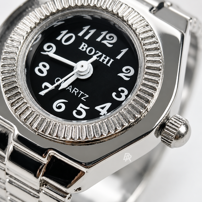 MILANO RING | SILVER BLACK