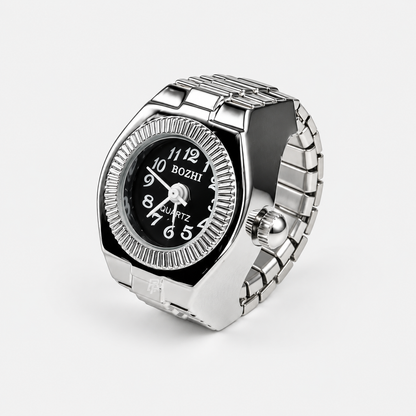 MILANO RING | SILVER BLACK