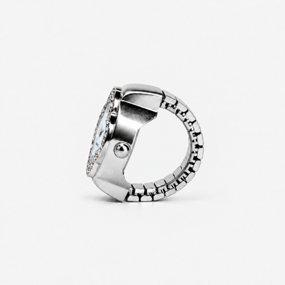 ANILLO CLEEF | PLATA BLANCO
